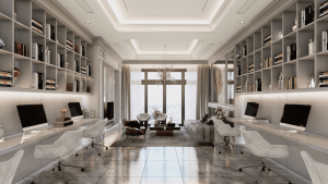 Officetel tại The Peak Garden được thừa hưởng toàn bộ tiện ích và lợi thế cảnh quan hơn 1 ha mảng xanh